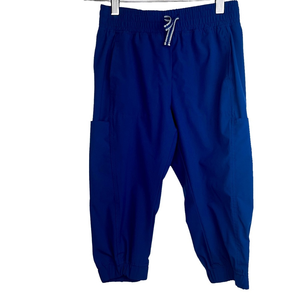 Boston Traders Girls Capri Travel Pants 7-8 Small Cropped Elastic Waist Pockets